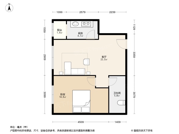 同馨家园户型图