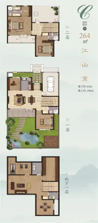 盛唐国际颐福小镇户型图