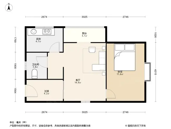 宁月花园户型图