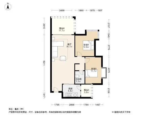 东湖花园五区户型图