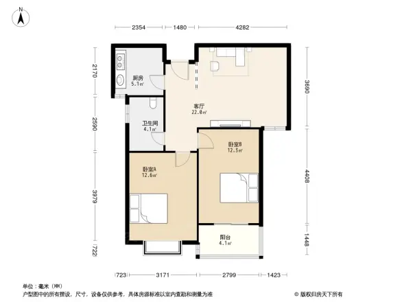 丽景花苑户型图